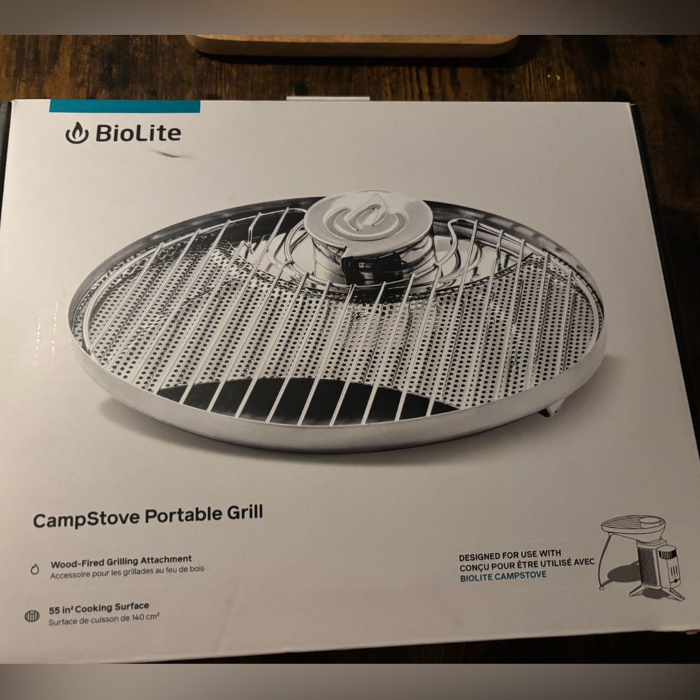 Biolite campstove portable grill